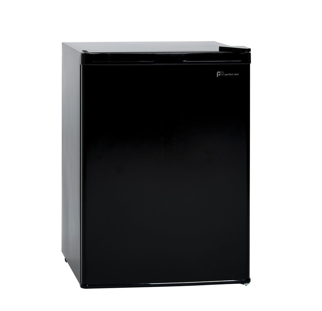 Perfect Aire 3W1BF26 Mini Refrigerator, Black, 110 watt, 2.6 cu. ft.