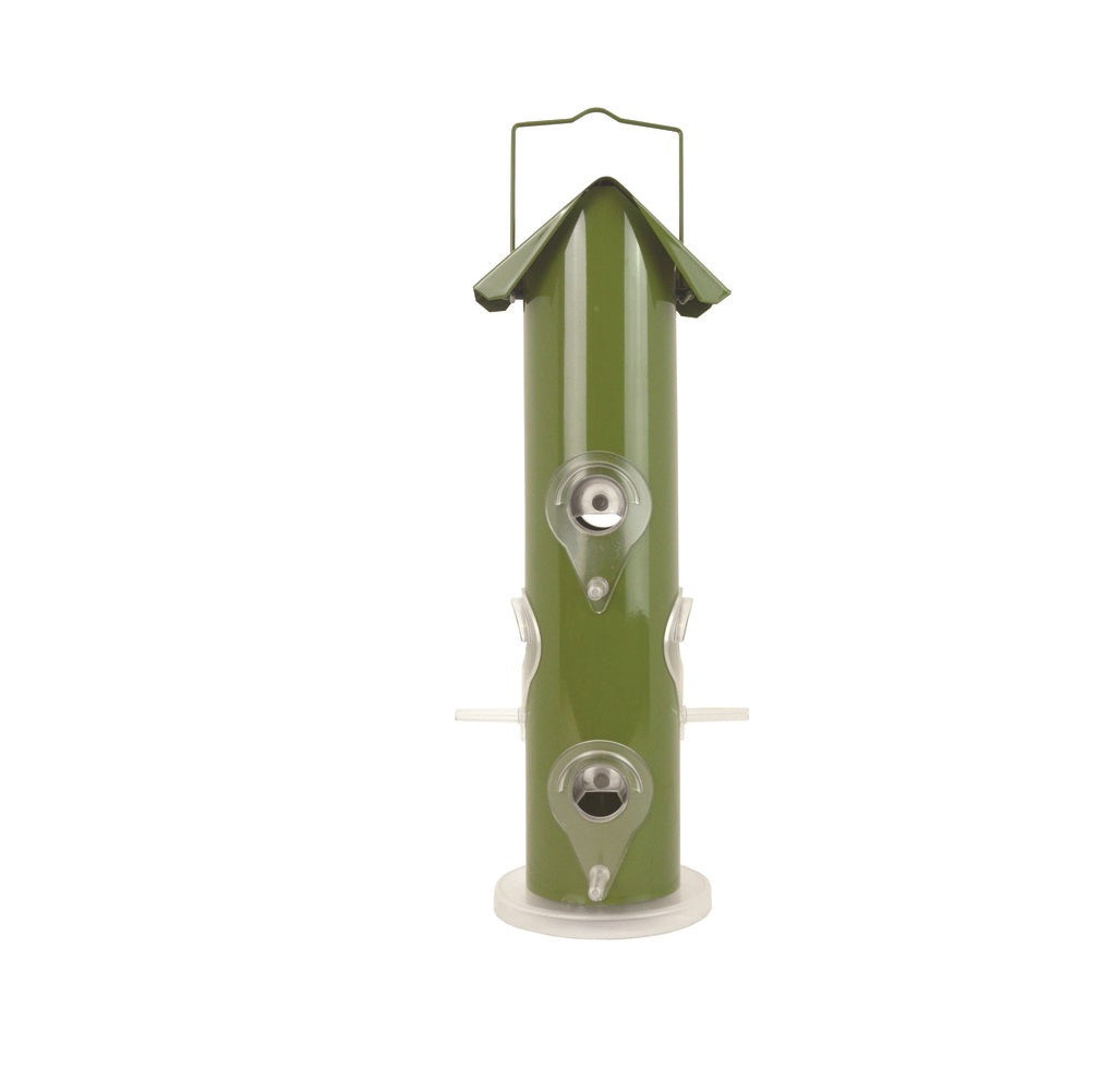 Perky-Pet 391A Wild Bird and Finch Tube Bird Feeder, Metal, 1 Lb