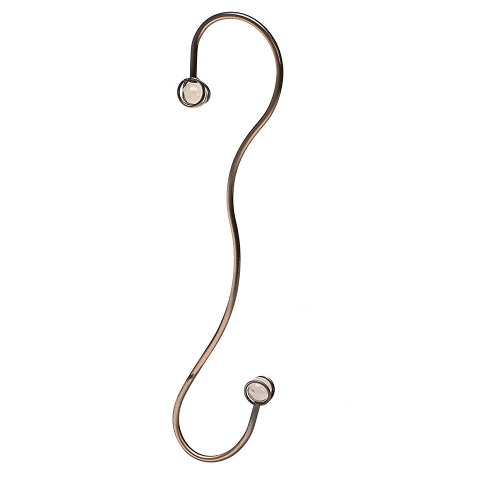 Perky-Pet 85 Beaded Hanging Hook, Brushed Copper