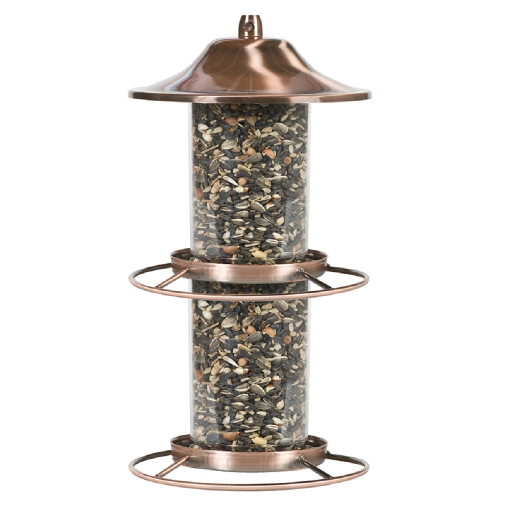 Perky-Pet 325C Wild Bird Feeder, Copper, 4.5 LB