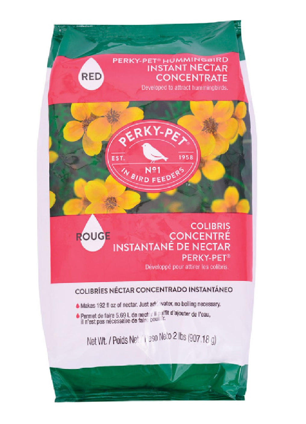 Perky-Pet 244SFB Hummingbird Sucrose Instant Nectar Concentrate, 2 lb