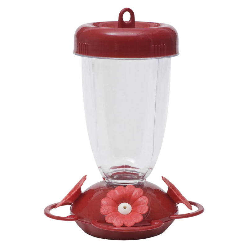 Perky-Pet 135TF Hummingbird Nectar Feeder, Plastic, Red, 16 Oz