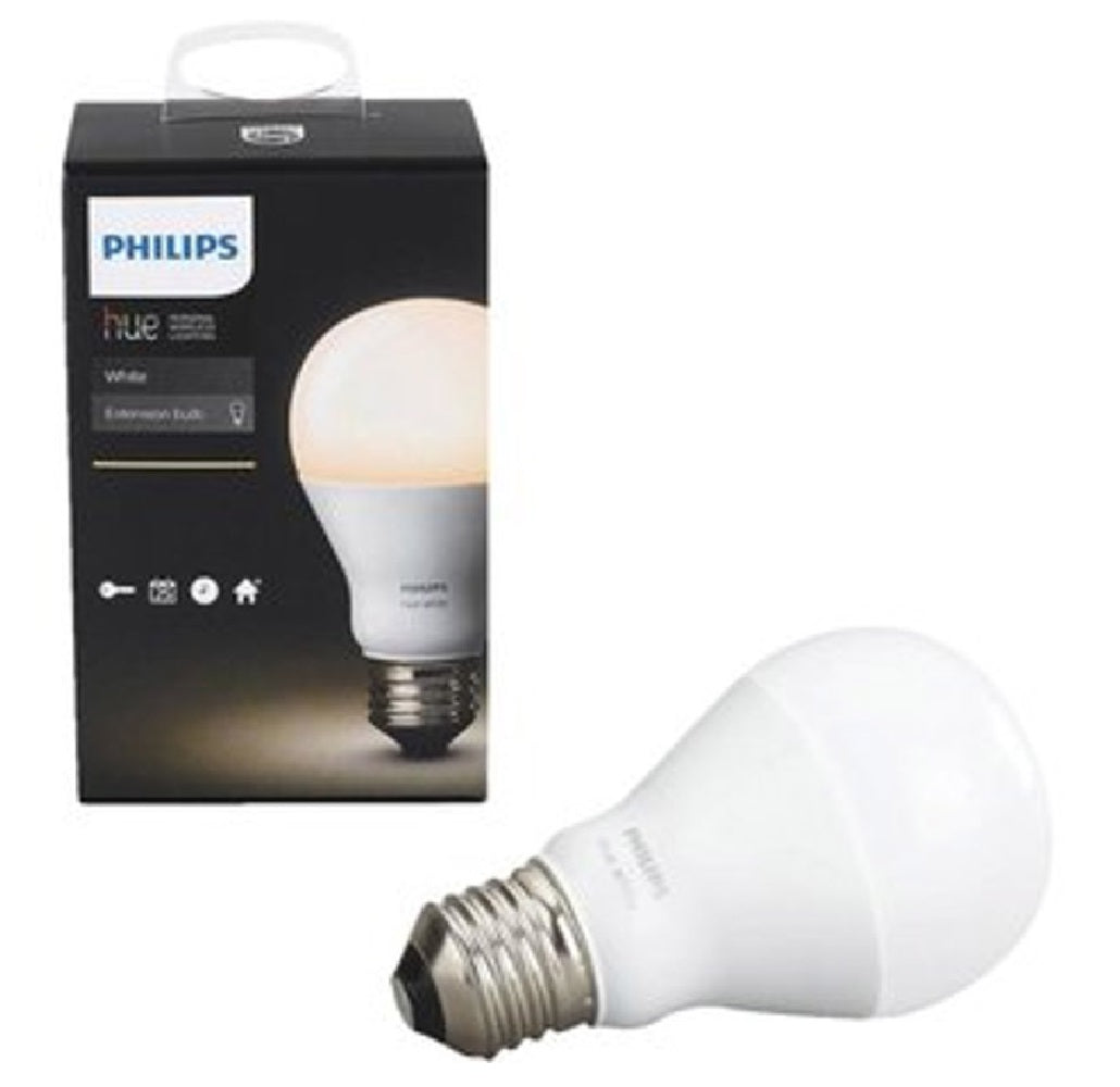 Philips 530345 Hue A-Line A19 LED Smart Bulb, White, 10 Watts