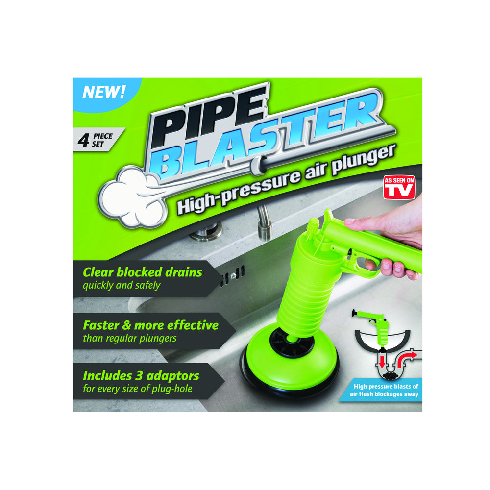 Pipe Blaster DJAP0006 As Seen On TV High Powered Air Plunger