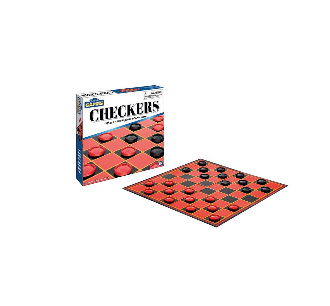 Playmaker Toys 11118 Classic Games Checkers