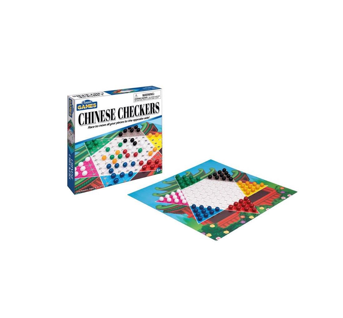 Playmaker Toys 11116 Classic Games Chinese Checkers, Multicolored