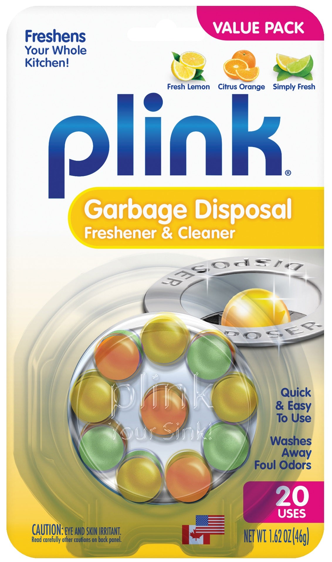 Plink 9013 Garbage Disposal Cleaner