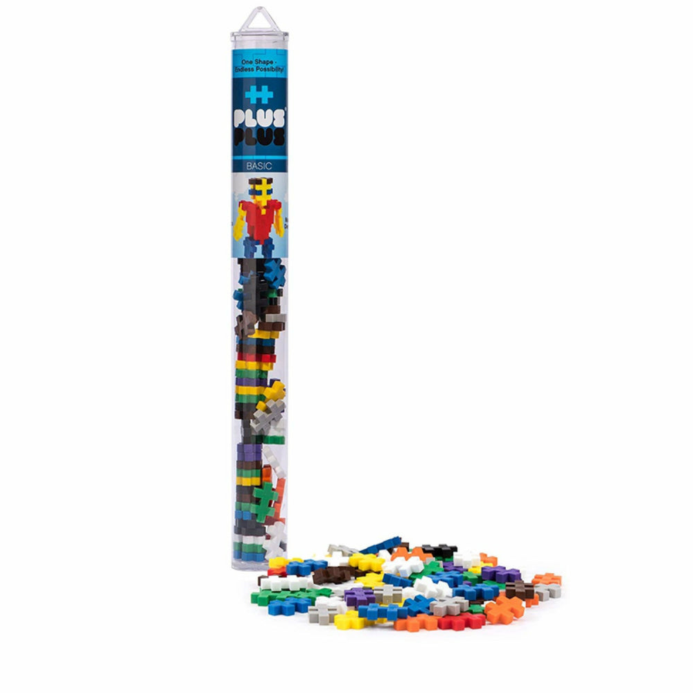 Plus-Plus 04110 Basic Mix Building Toy, Plastic, Multicolored