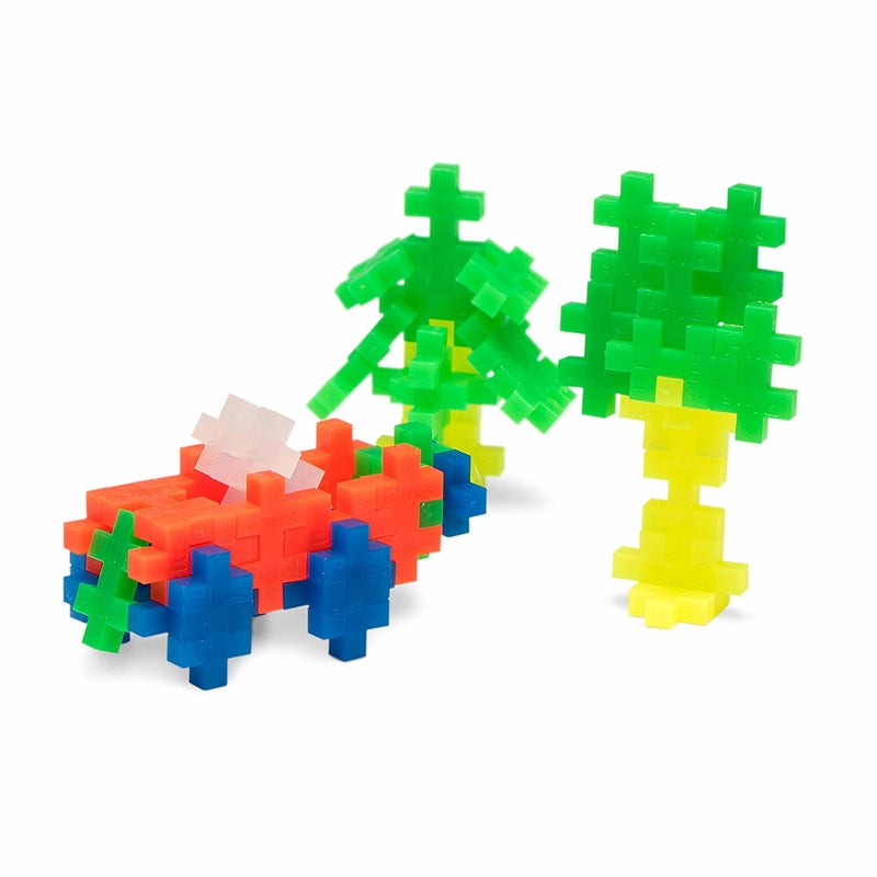Plus-Plus 04111 Neon Mix Building Toy, Plastic, Multicolored