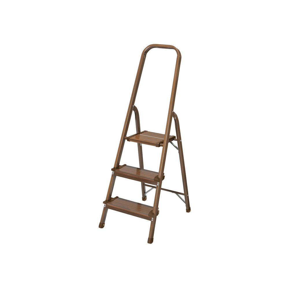 Polder LDR-3500-104B 3 Step Stool, Aluminum