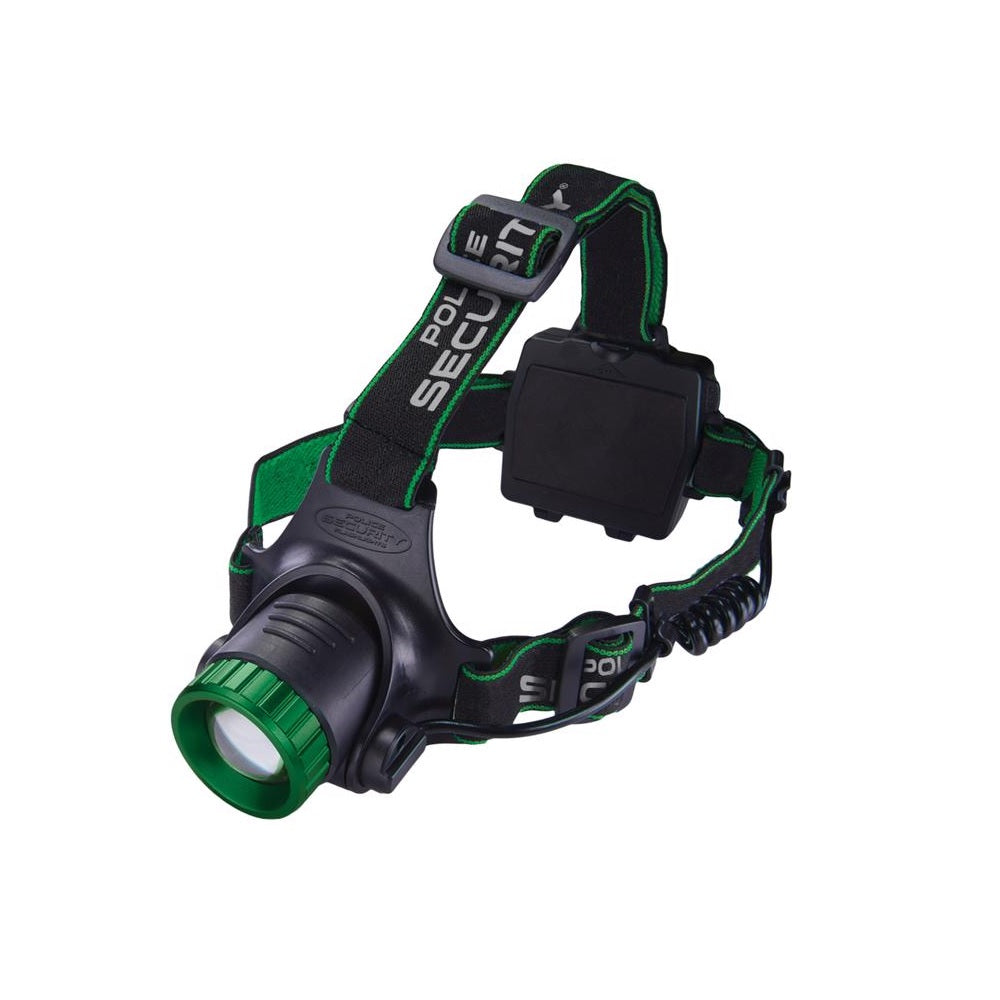 Police Security 98730 Blackout-R LED Head Lamp, Black