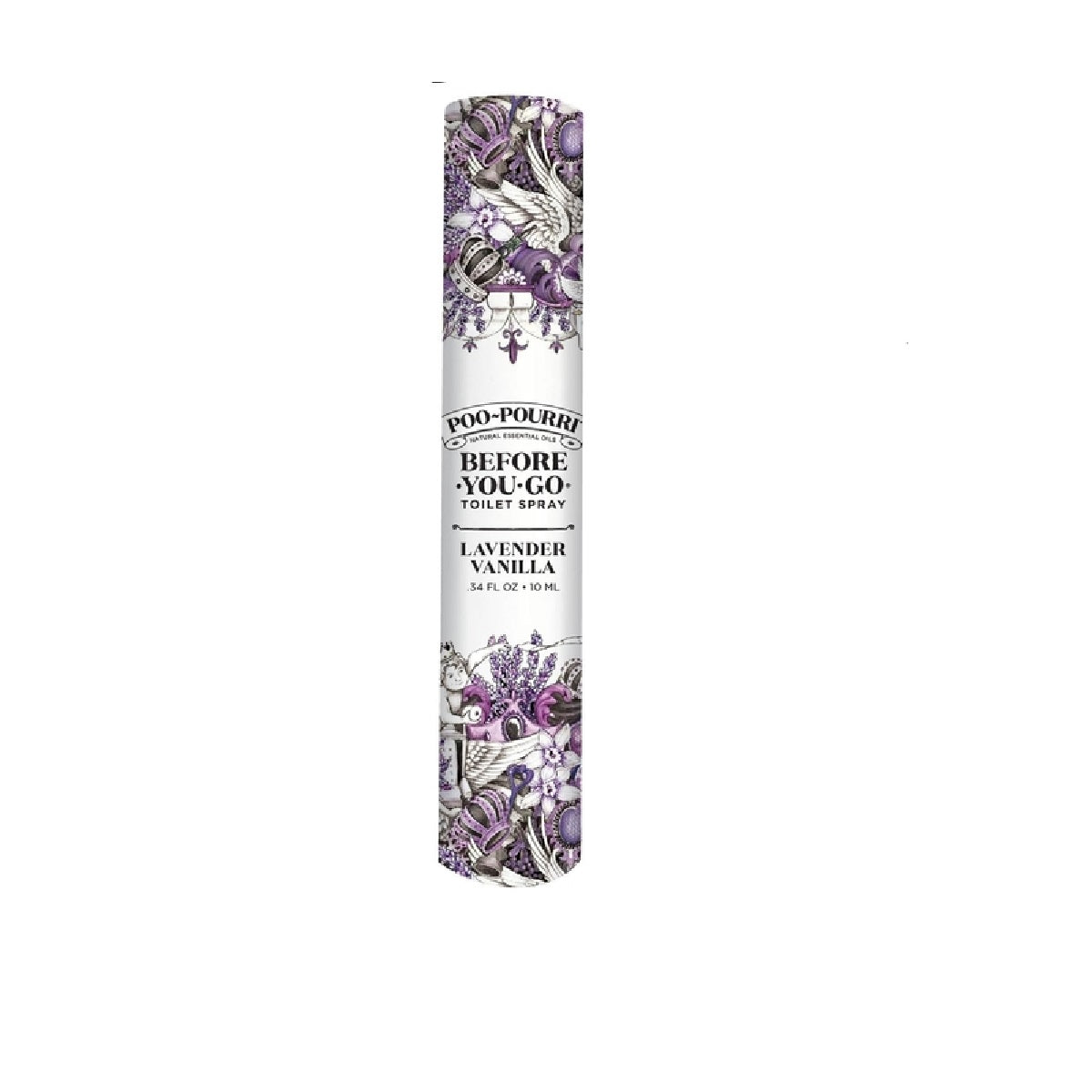 Poo-Pourri LV-10ML Before-You-Go Toilet Spray, Lavender Vanilla Scent, 10 ml