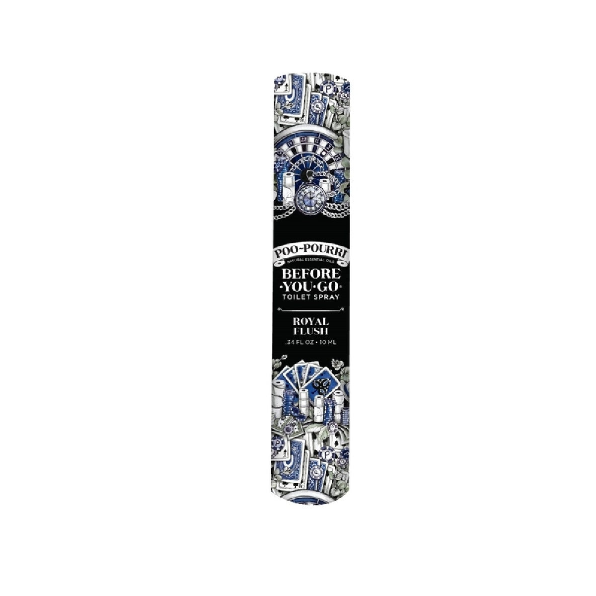 Poo-Pourri RF-10ML Before-You-Go Toilet Spray, Royal Flush, 10 ml