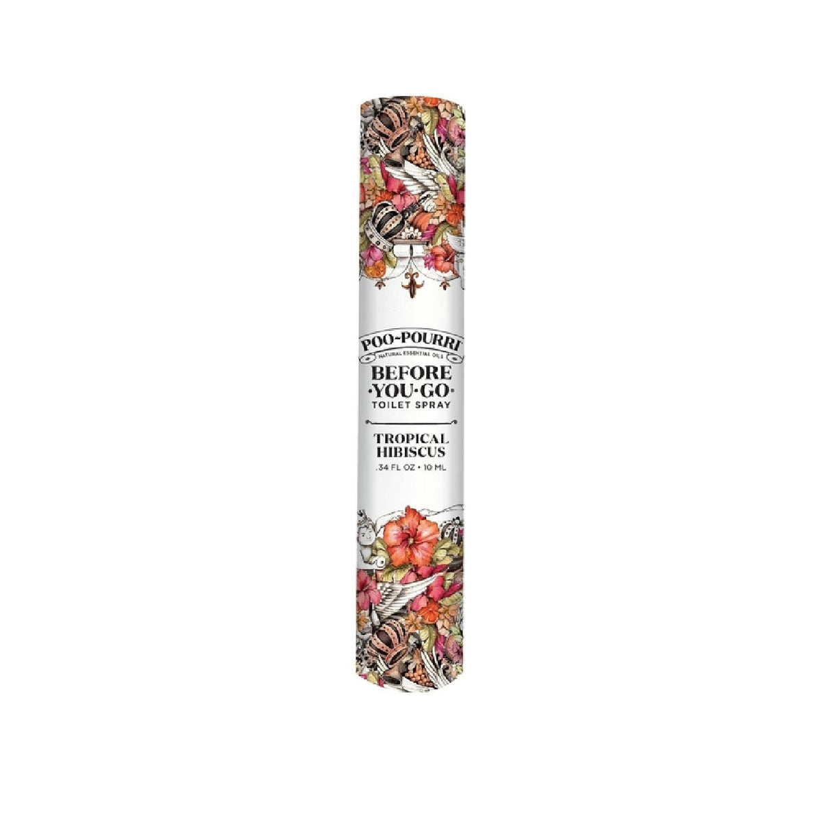 Poo-Pourri TH-10ML Before You Go Toilet Spray, Tropical Hibiscus, 10 ml