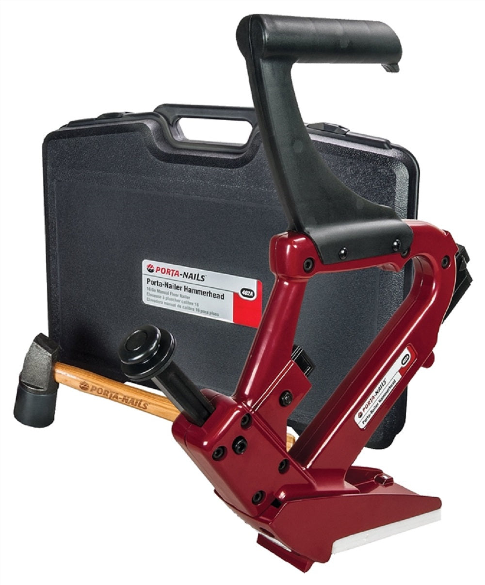 Porta-Nails 402A Manual Flooring Nailer, Aluminum