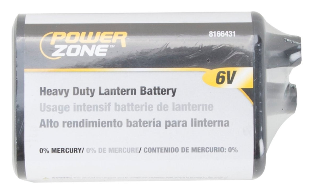 Power Zone 4R25 Heavy-Duty Lantern Battery, 6 V Battery