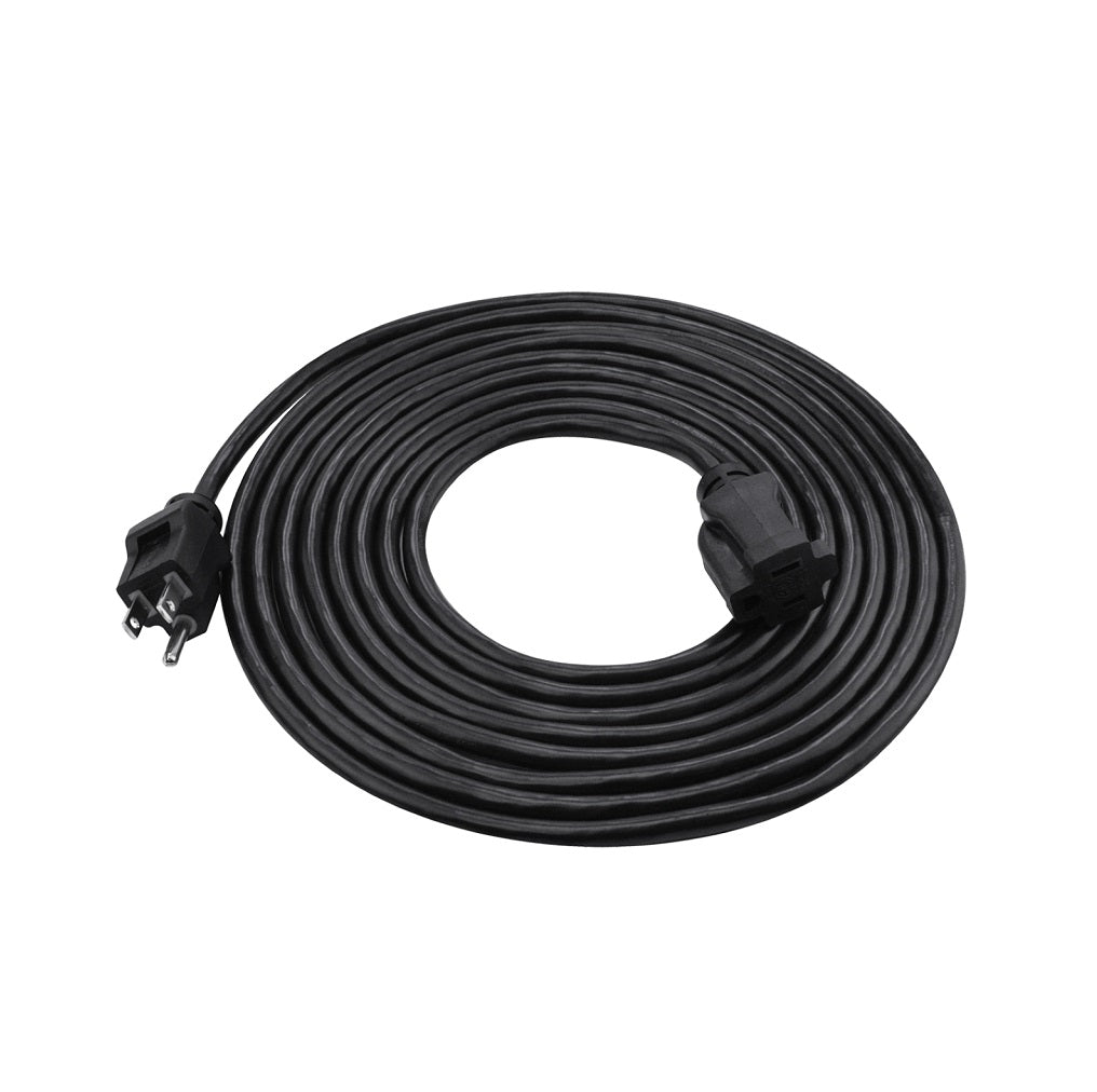 PowerZone OR502615 Extension Cord, Black, 15 Ft