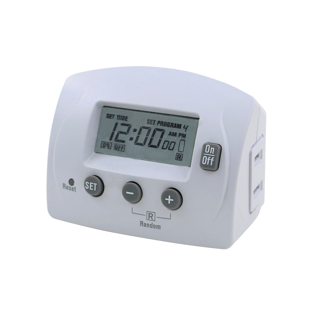 Power Zone ORTNIDEZ1 Heavy Duty Indoor Timer, 7 Day, 8 A