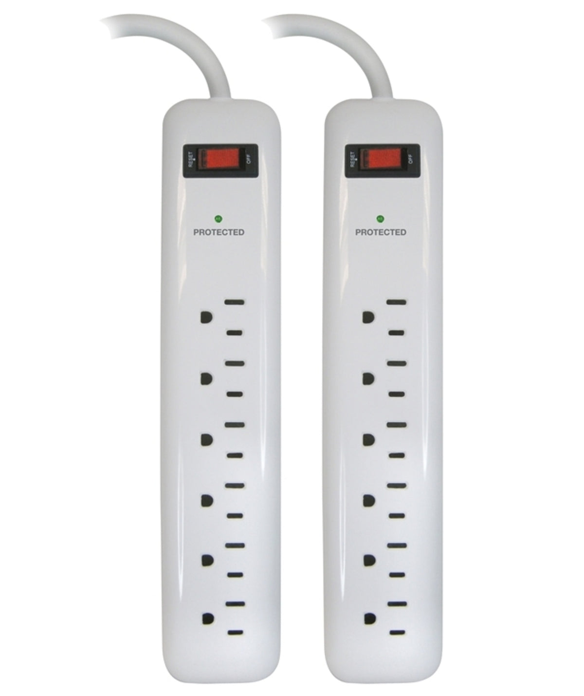 PowerZone OR2013X2 Surge Protector, 6 Outlet