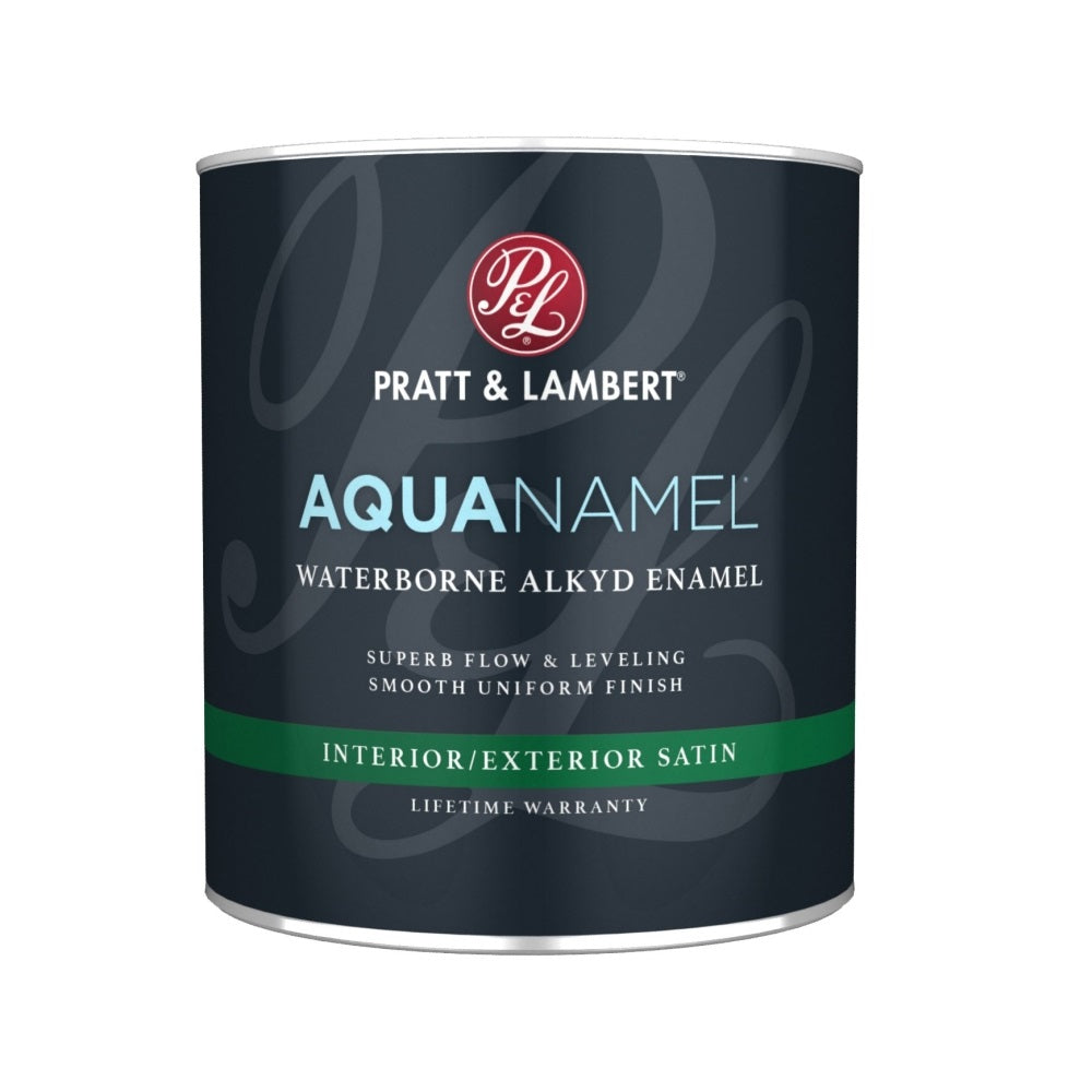 Pratt & Lambert Z0781 Aquanamel Enamel, 1 Quart