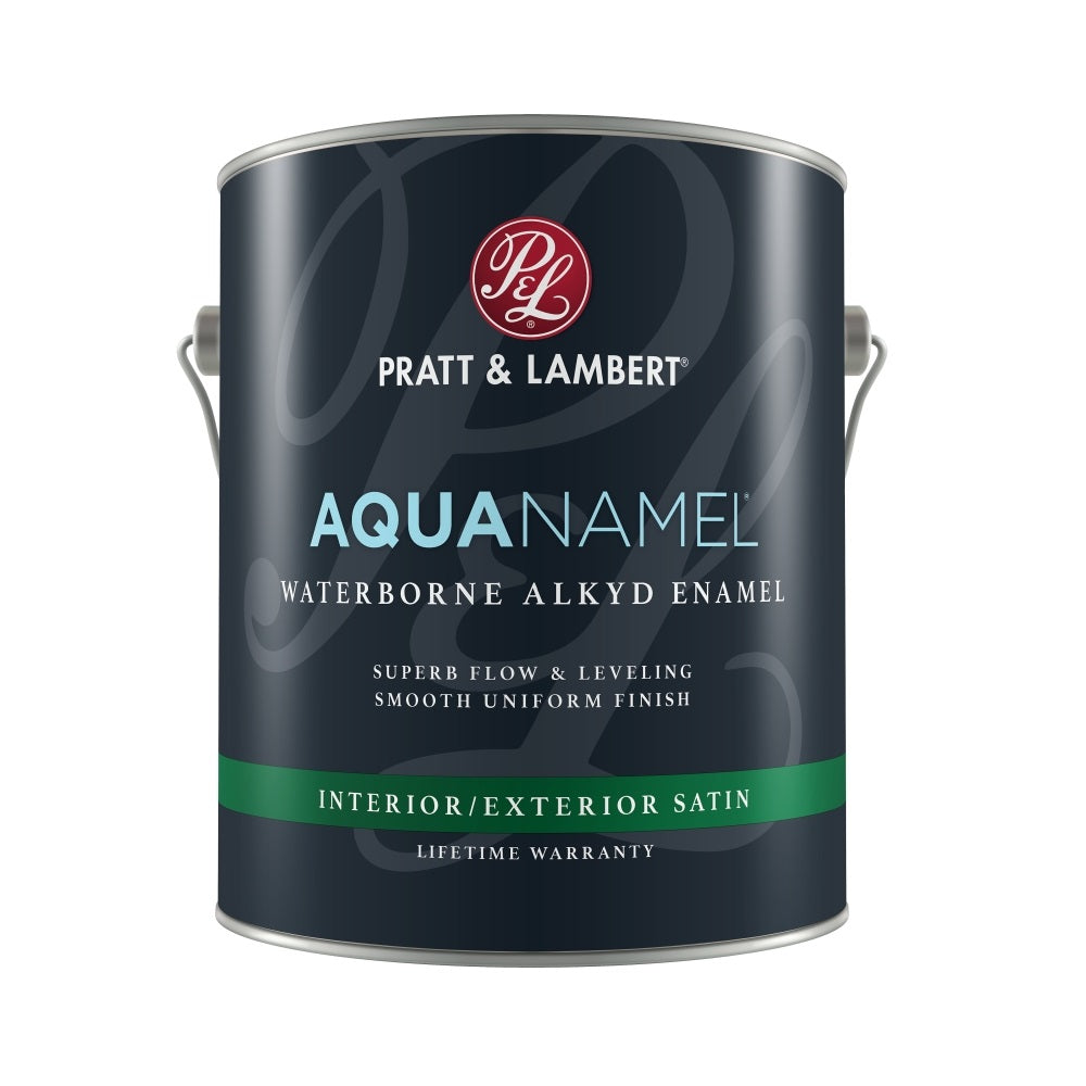 Pratt & Lambert Z0790 Aquanamel Enamel, 1 Gallon