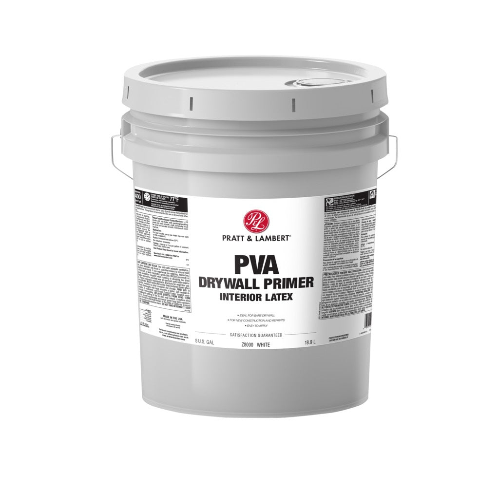 Pratt & Lambert 0000Z8000-20 PVA Drywall Primer, 5 Gallon