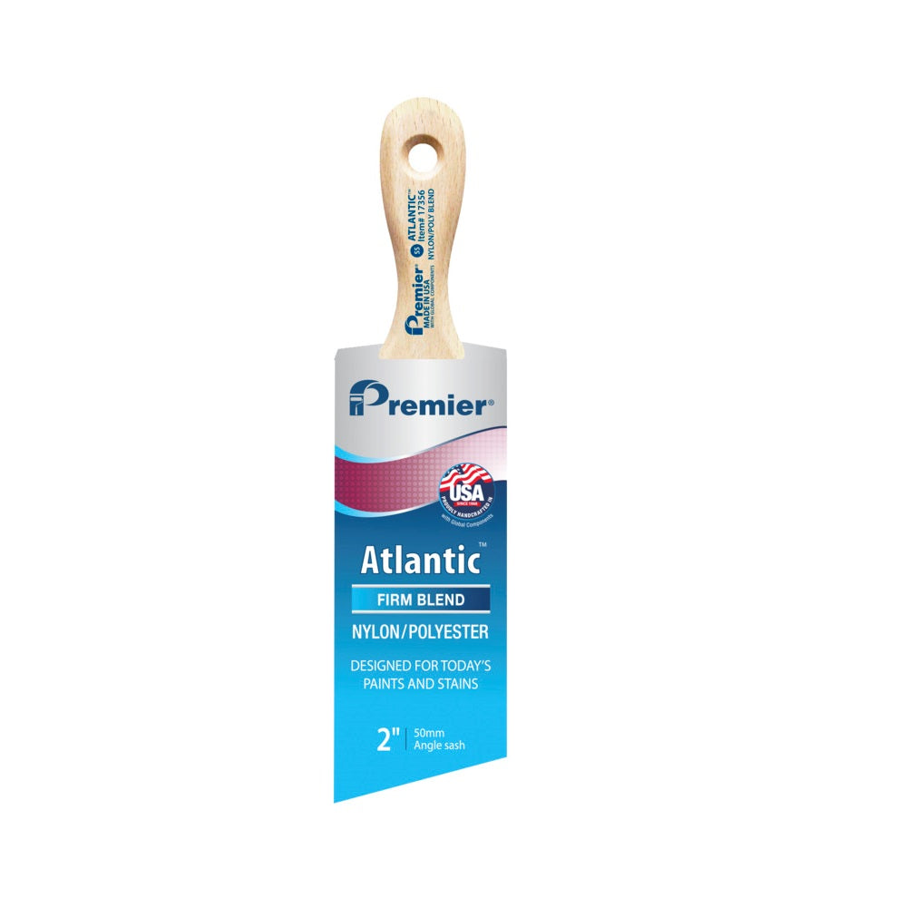 Premier 17356 Atlantic Short Sash Paint Brush, 2 Inch