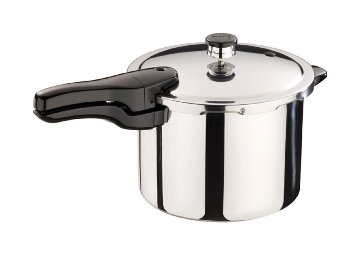 Presto 01362 Pressure Cooker, Stainless Steel, 6 Quart