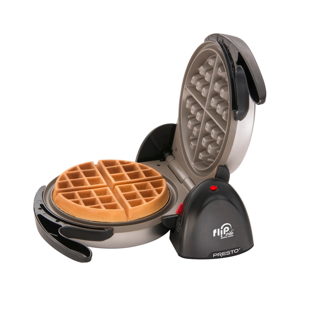 Presto 03510 FlipSide Belgian Waffle Maker, Black, 1100 W