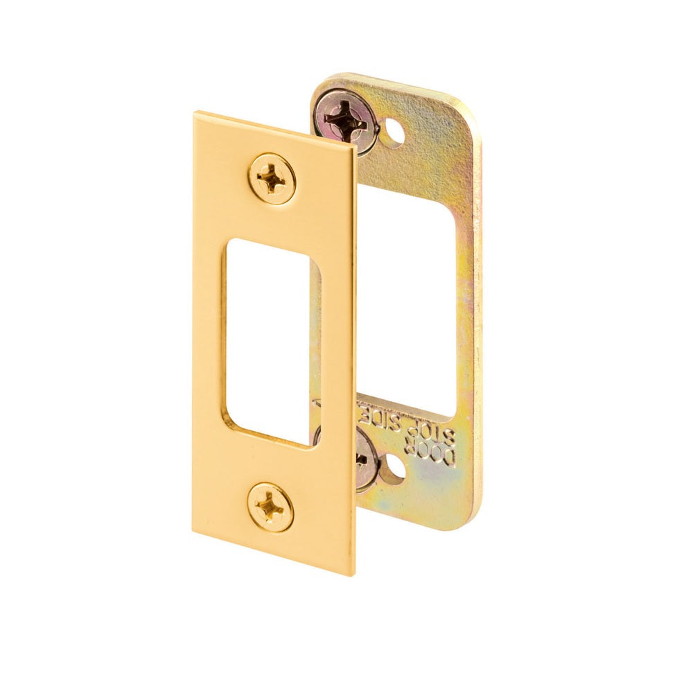 Prime Line E 2479 Deadbolt Strike, Brass Plated