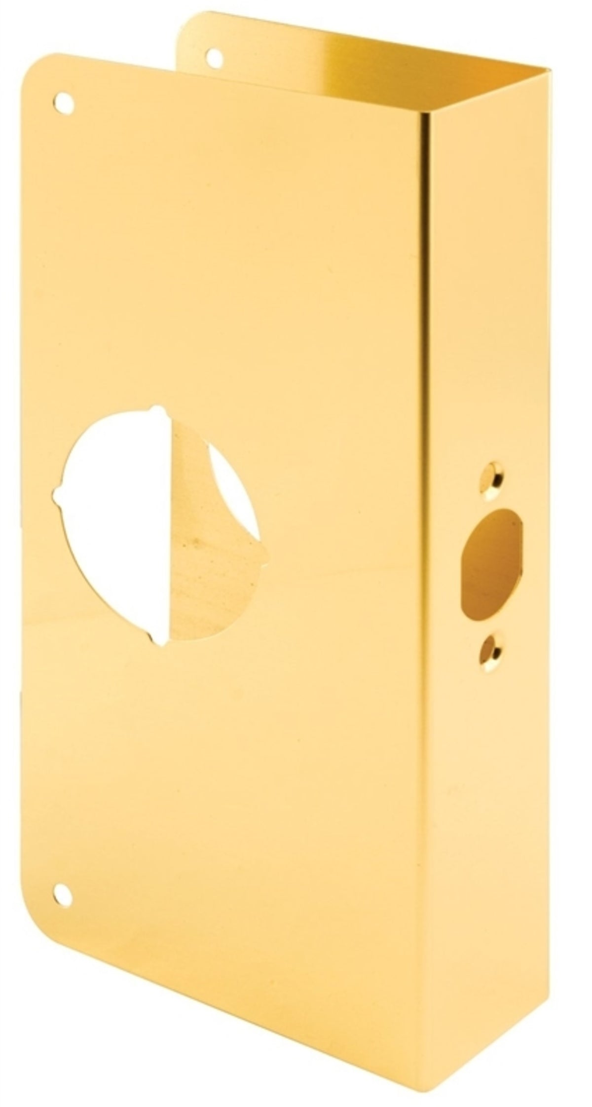 Prime-Line U 9541 Lock & Door Reinforcer, Brass