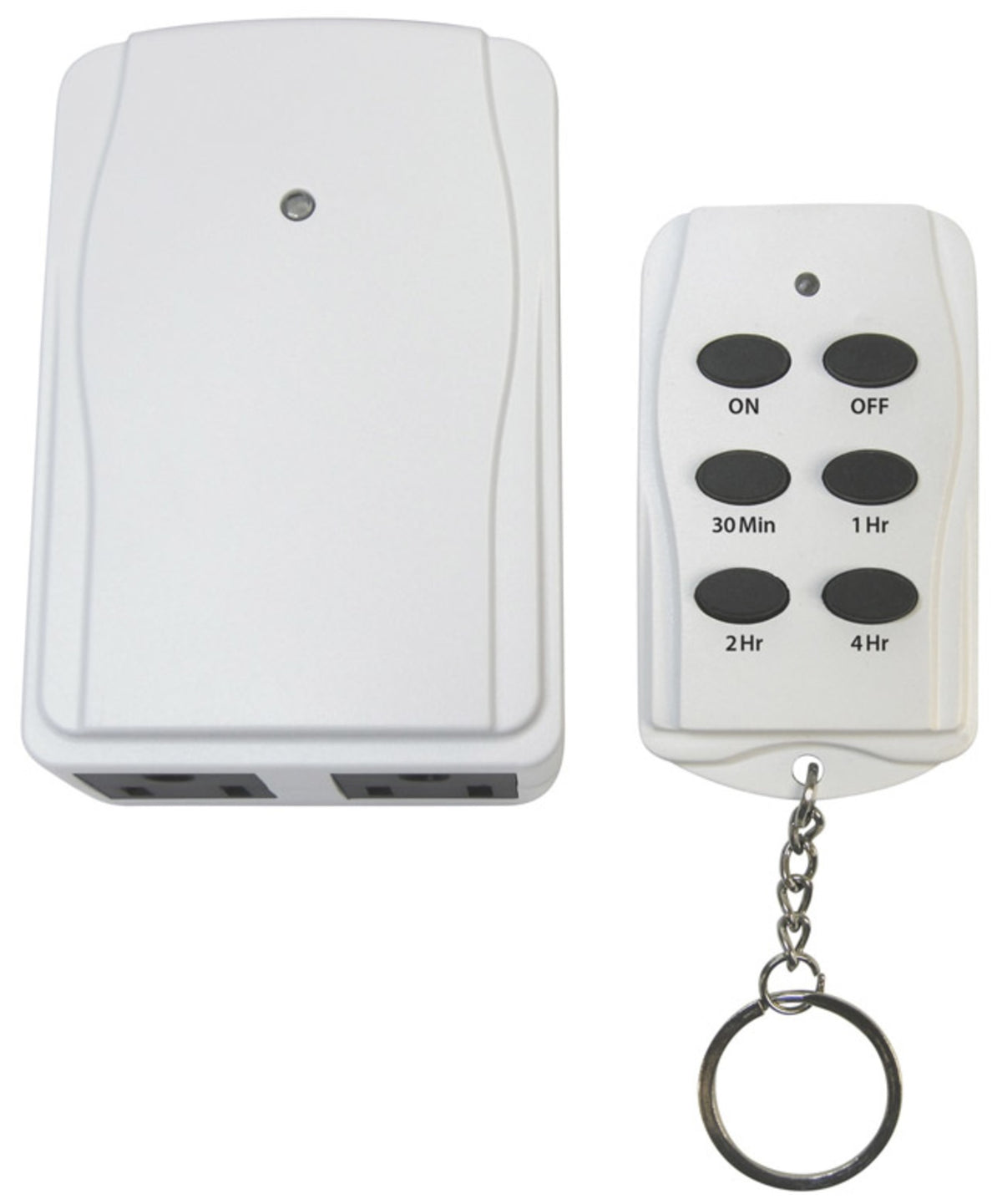 Prime Wire & Cable TNRCCD21-RC Timer With Remote Control, White