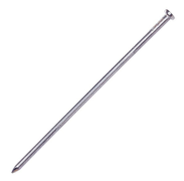 Pro Fit 0053282 Flat Spike Nail, Bright, Steel, 12"