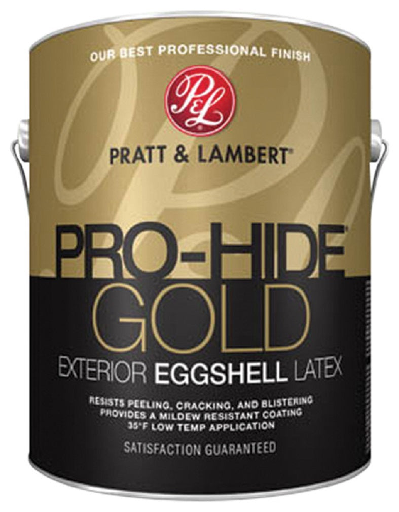 Pratt & Lambert 0000Z8591-16 Pro-Hide Gold Exterior Eggshell Latex, 1 Gallon