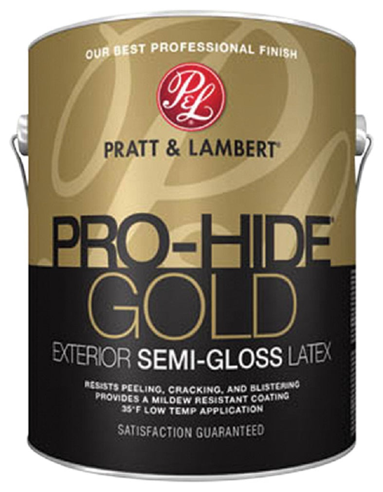 Pratt & Lambert 0000Z8691-16 Pro-Hide Gold Exterior Semi-Gloss Latex, 1 Gallon