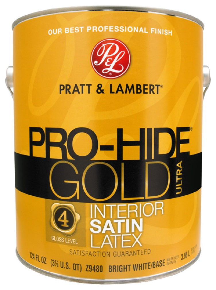 Pro-Hide 0000Z9480-16 Gold Ultra Interior Satin Latex, 1 Gallon