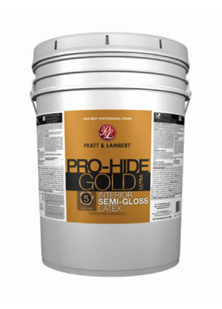 Pratt & Lambert 0000Z8383-20 Pro-Hide Gold Ultra Interior Paint, 5 Gallon