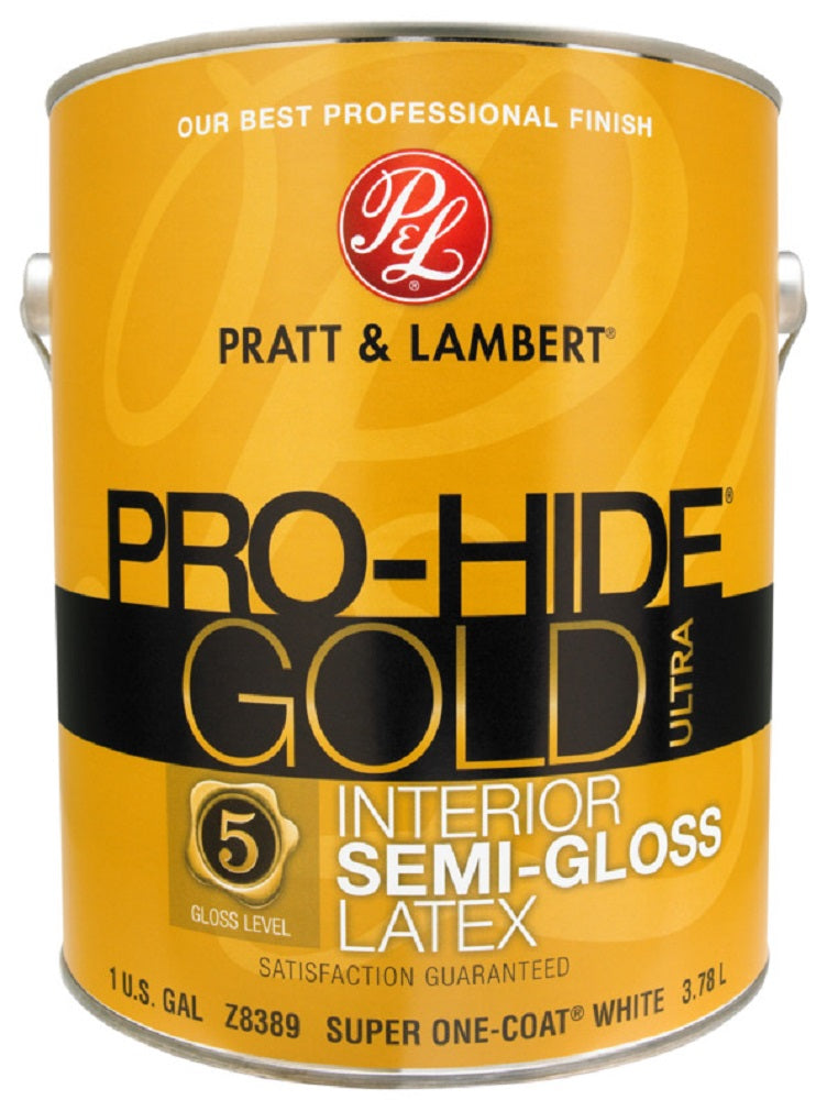Pro-Hide 0000Z8389-16 Gold Ultra Interior Semi-Gloss Latex, 1 Gallon