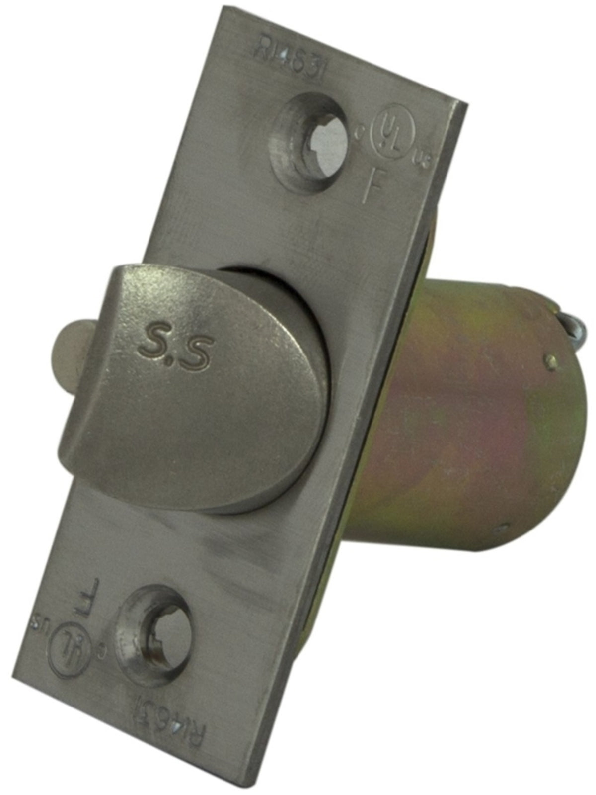 ProSource KC60B-L62V24-PS Cylindrical Mortise-In Deadlocking Latch, Stainless Steel