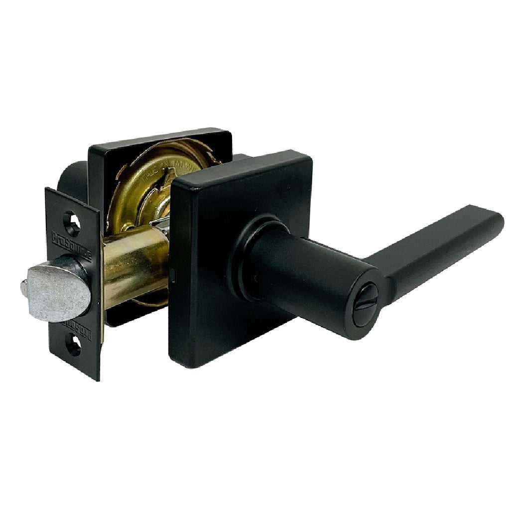 ProSource LS3X901YASR4V24 Privacy Lock, Matte Black