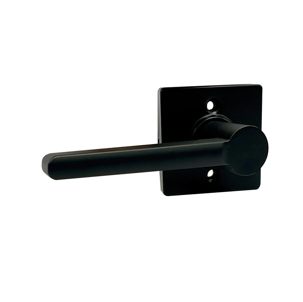 ProSource LS3X904YA000V24 Contemporary Lever Dummy Lock, Matte Black