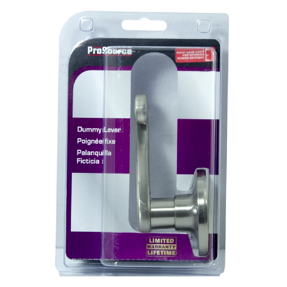 ProSource L6X204RV-PS Right Hand Dummy Leverset, Satin Nickel