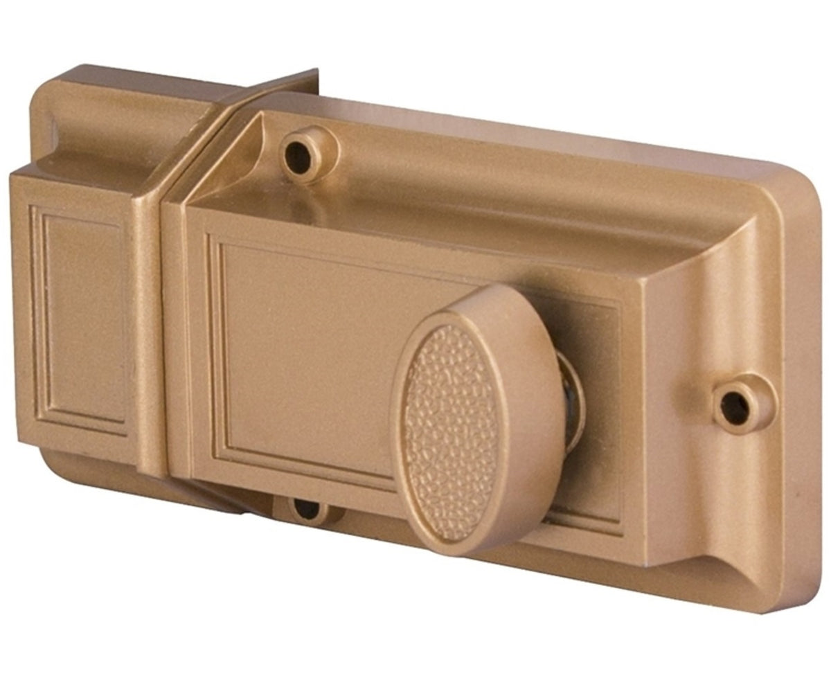 ProSource 6224497-PS Rim Deadlock, Nickel Plated