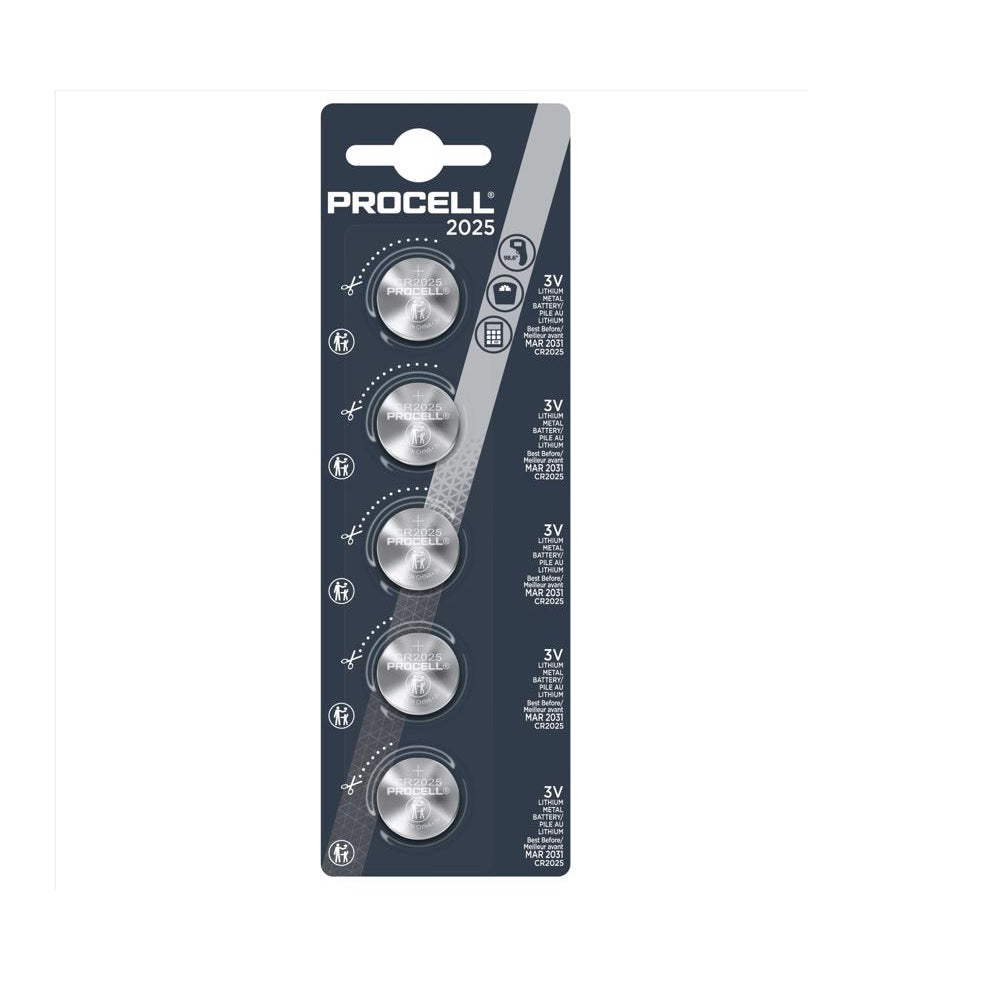 Procell PC2025 Lithium Coin Primary Battery, 3 Volt — LIfe and Home