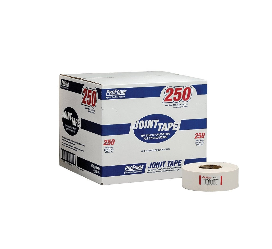 Proform JT2342 Paper Joint Tape, 250 ft L