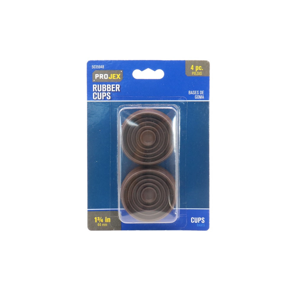 Projex 9077/ACE Round Caster Cup, Brown