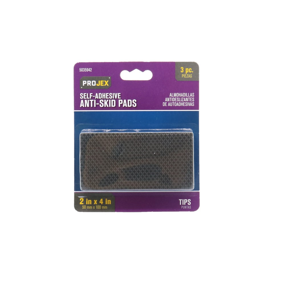 Projex 3598/ACE Self Adhesive Non-Skid Pad, Black