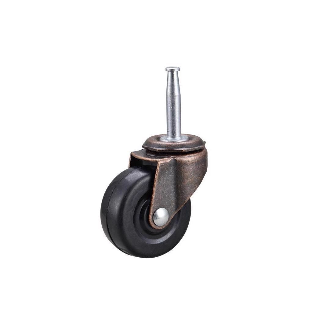 Projex 9345/ACE Swivel Rubber Caster, 80 Lb, 2 inch, Pack of 2