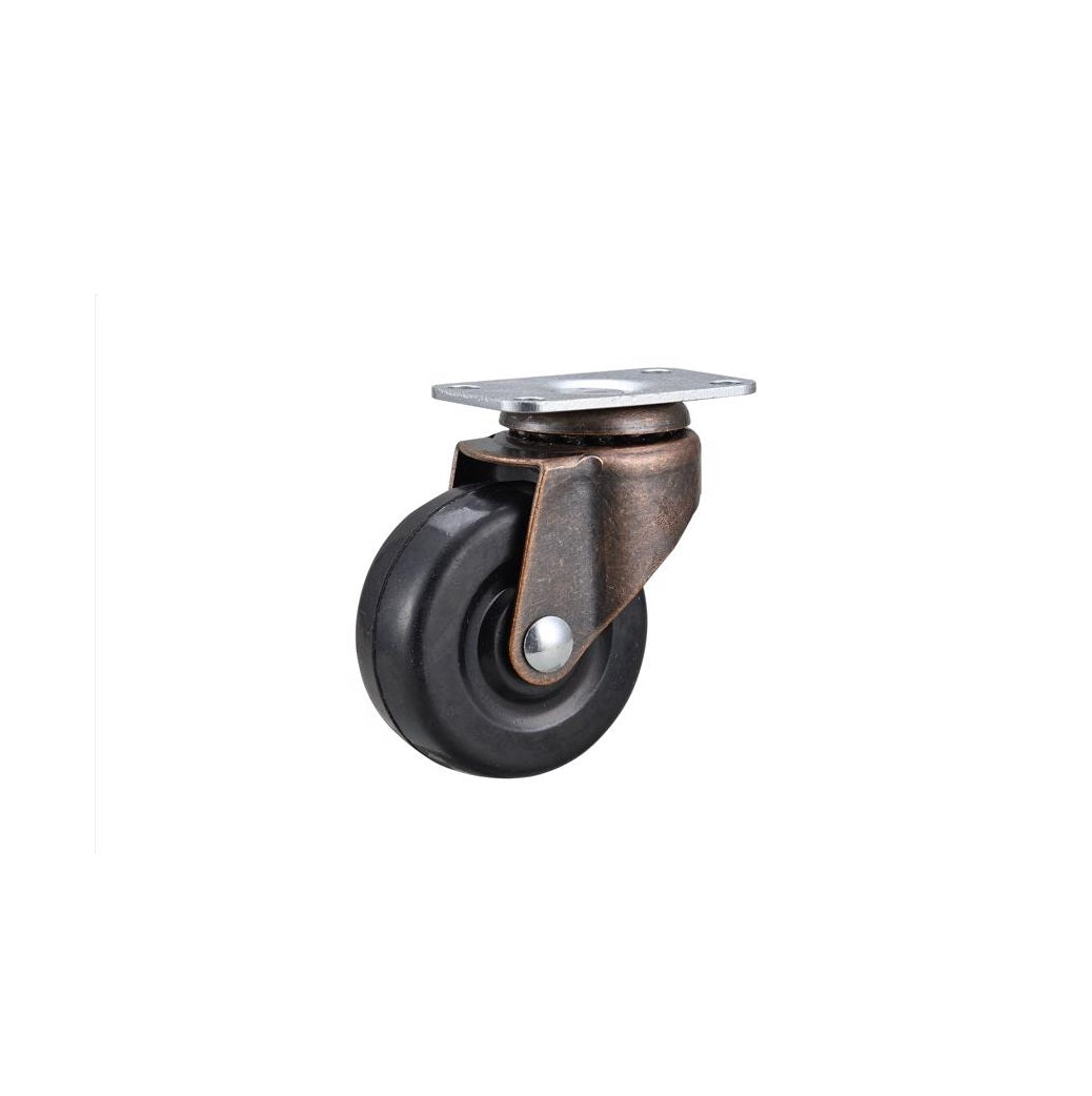 Projex 9346/ACE Swivel Rubber Caster, 80 Lb, 2 inch, Pack of 2