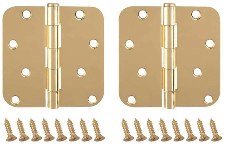 Prosource BH-402PB-PS Door Hinge, Bright Brass